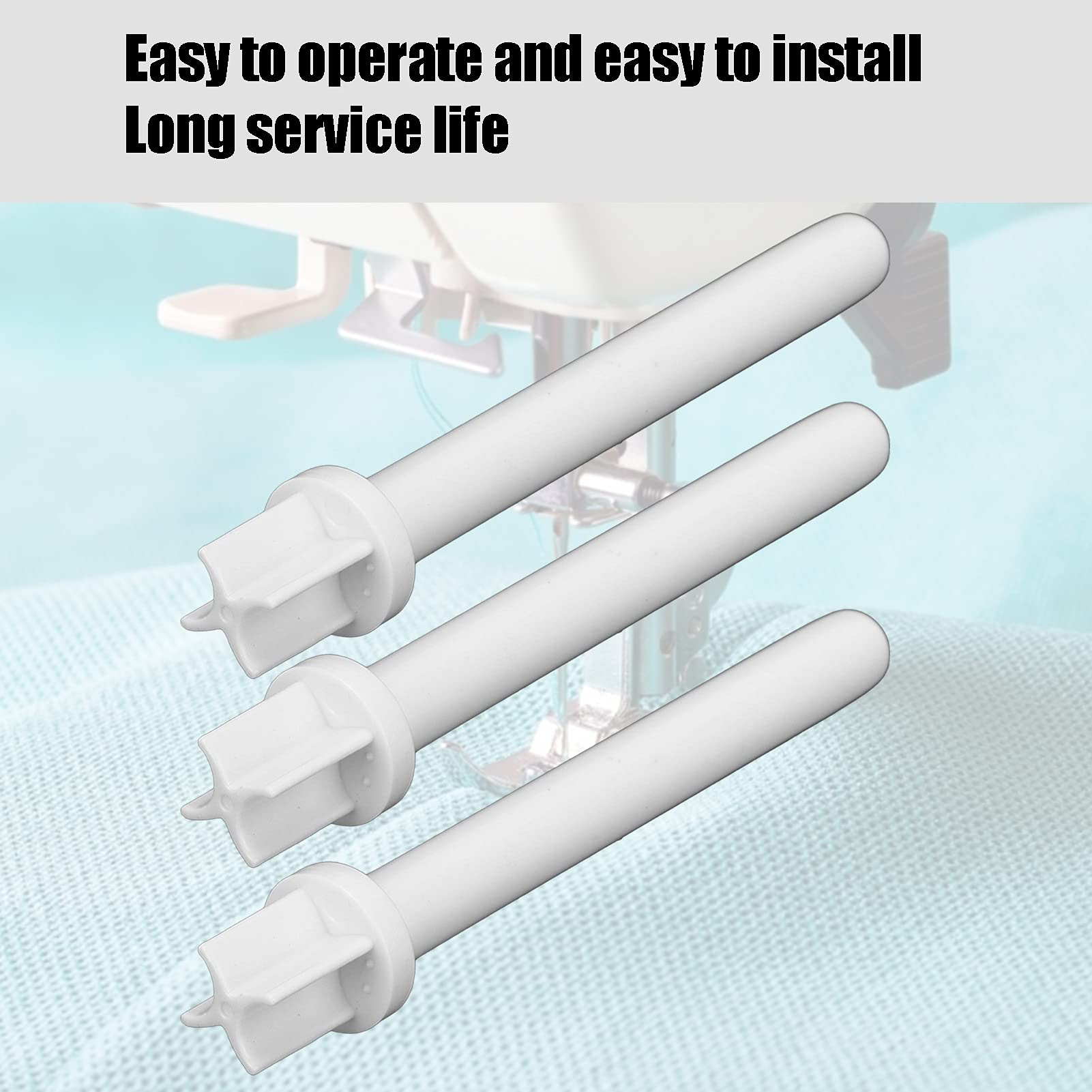 Snapklik.com : 3pcs Auxiliary Spool Pin,Universial Plastic Spool Pin ...