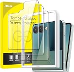 JETech Front Screen Protector for Samsung Galaxy Z Fold 7 2025, Tempered Glass Film with Easy Installation Tool, Case-Friendly, HD Clear, 3-Pack