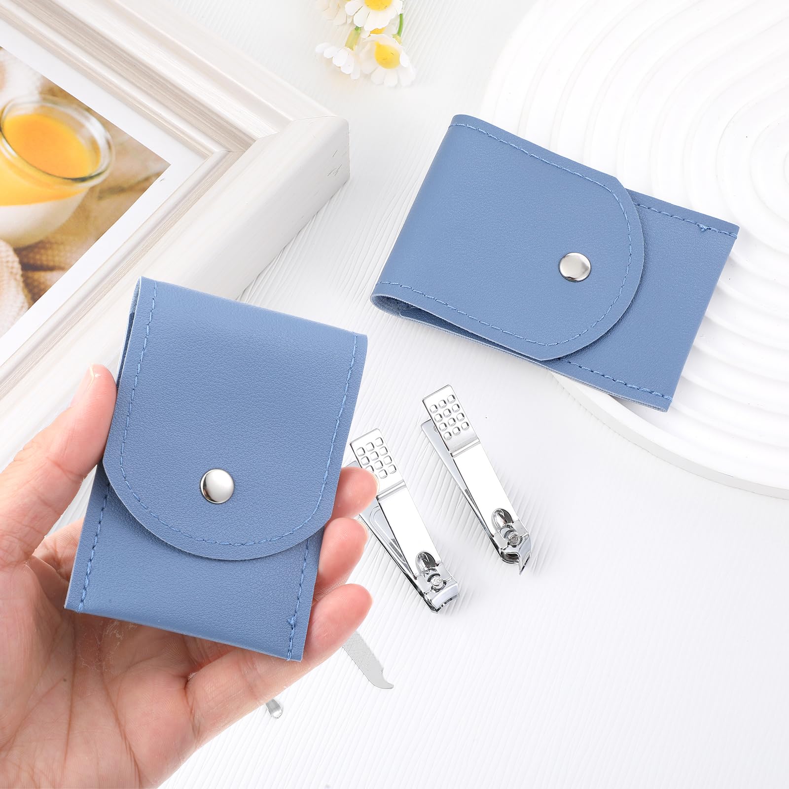 20Sets Manicure Set Bulk Nail Clipper Kit Kit Manicure In Acciaio Inox Kit Manicure Bulk Nail Clipper Set 4in1for Set Regalo Bellezza Kit Pedicure Strumenti Pedicure con Custodia Da Viaggio
