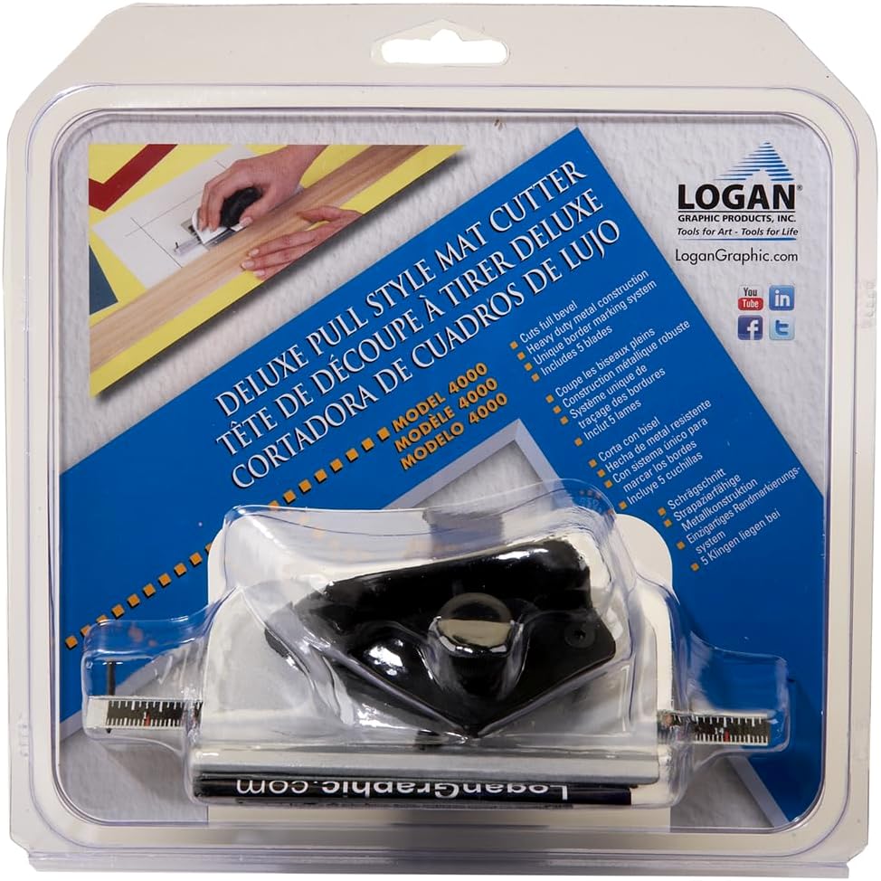 Authentic Logan Brand 4000 Pull Style Mat Cutter for use in Matting and Picture Framing, Made in the USA.