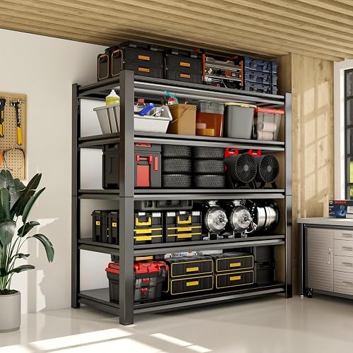 Welfiya 59 quot W Garage Shelving product photo (Garage & Utility Shelving) — ScooterReviewPro review
