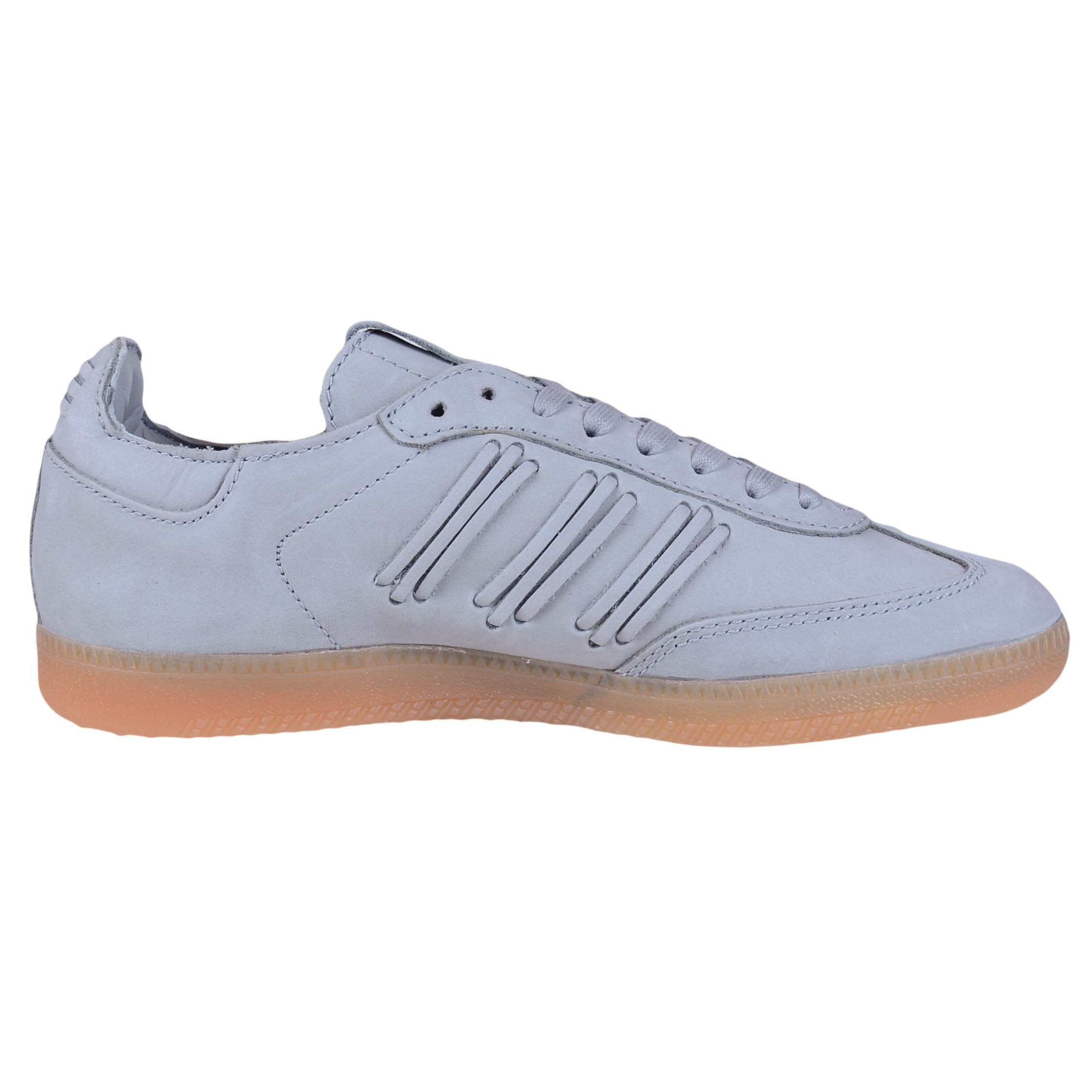 adidas gazelle silver green womens ASLAN B742 Semerdjian silver leather sneaker main image 0