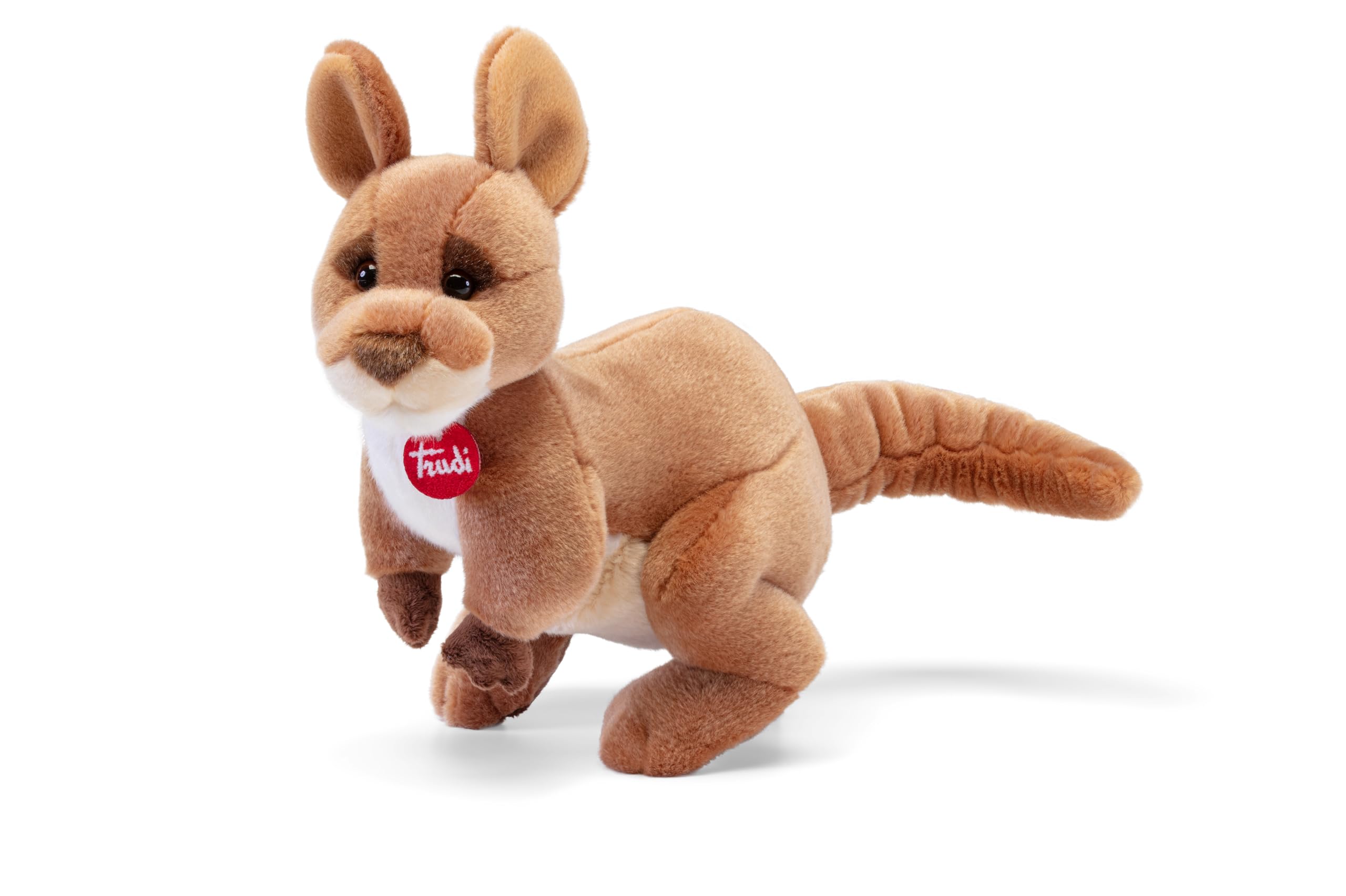 Trudi Canguro Boogie Peluche animali esotici, canguro, regalo di compleanno o Natale | 18x32x29cm taglia M | Classici esotici | modello 27167