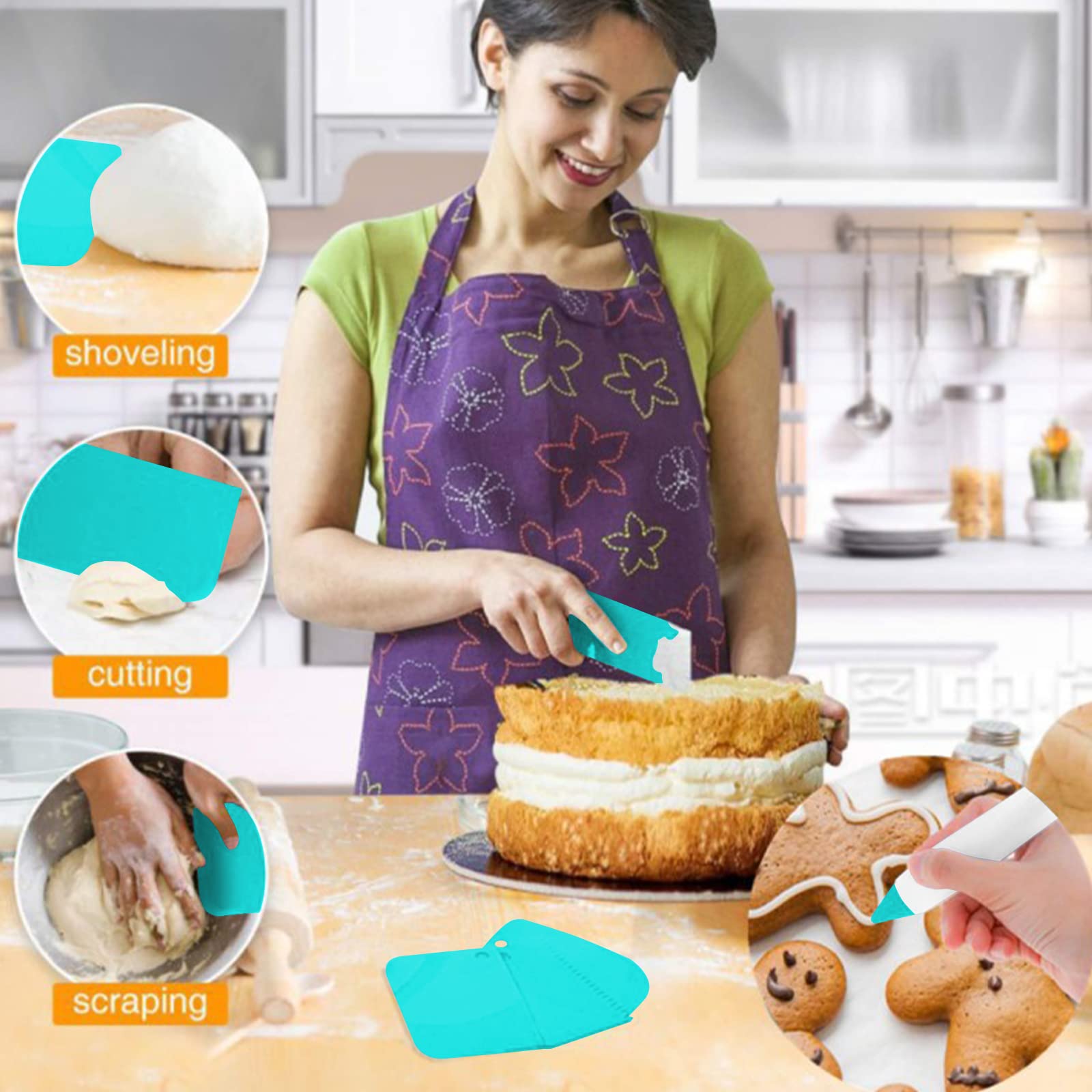 Kit Pasticceria Professionale, Beccucci Sac a Poche, Kit Pasticceria, Pasticceria Accessori, Accessori Pasticceria, Attrezzi Pasticceria, Kit Torte, Set Decorazioni Torte (488 Pezzi)