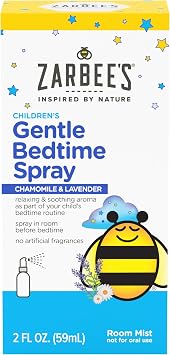 Zarbee's Kids Gentle Bedtime Sleep Spray, Chamomile & Lavender, 2 fl oz
