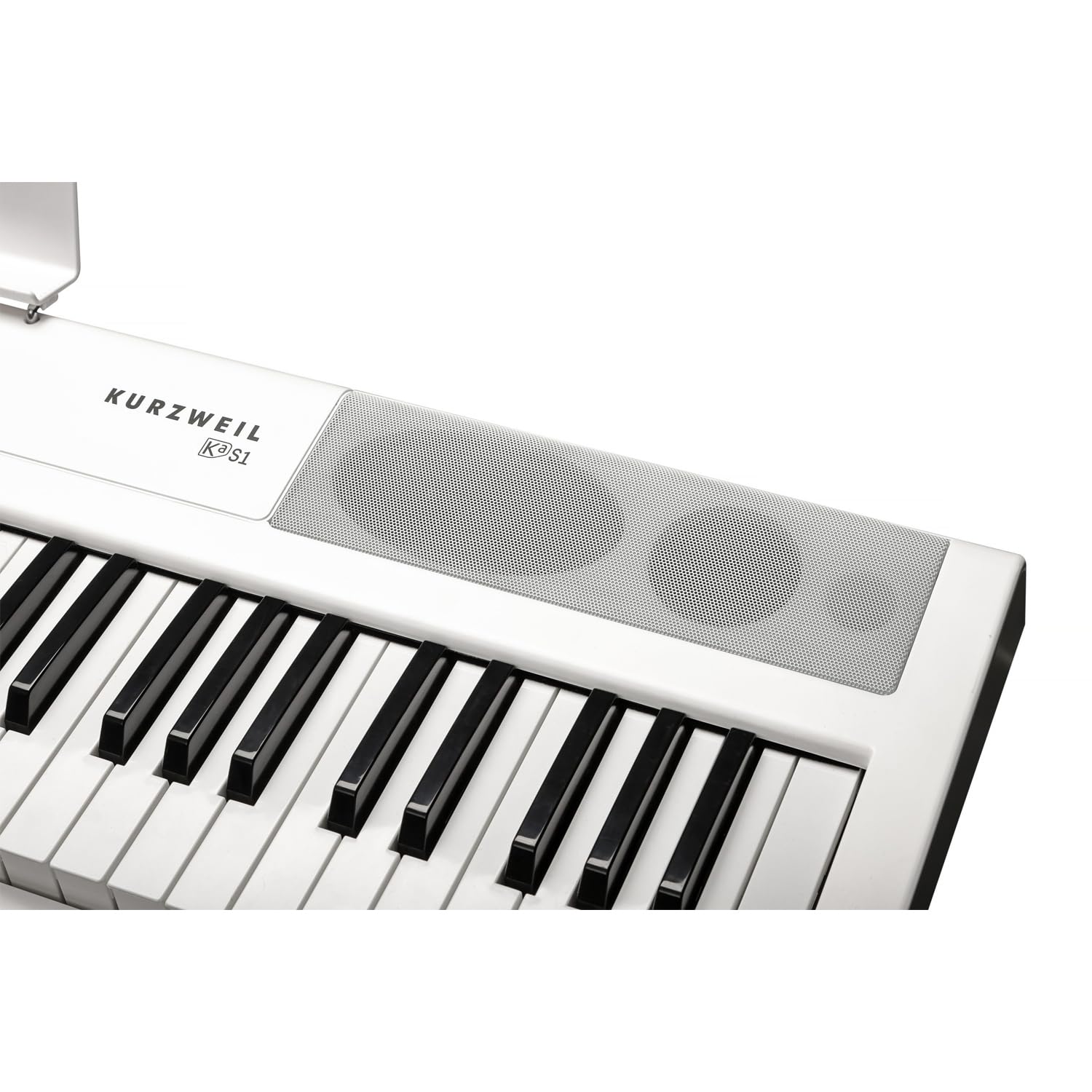 Kurzweil KaS1 Piano numérique, 88 touches, mécanisme marteau, polyphonie 128 voix, blanc