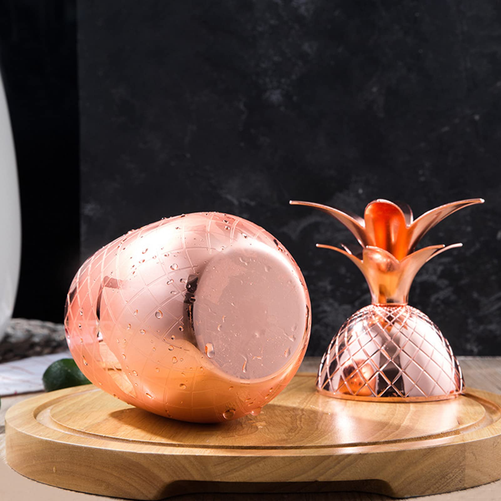 Amazon.co.jp: パイナップル型 カクテルグラス マティーニグラス