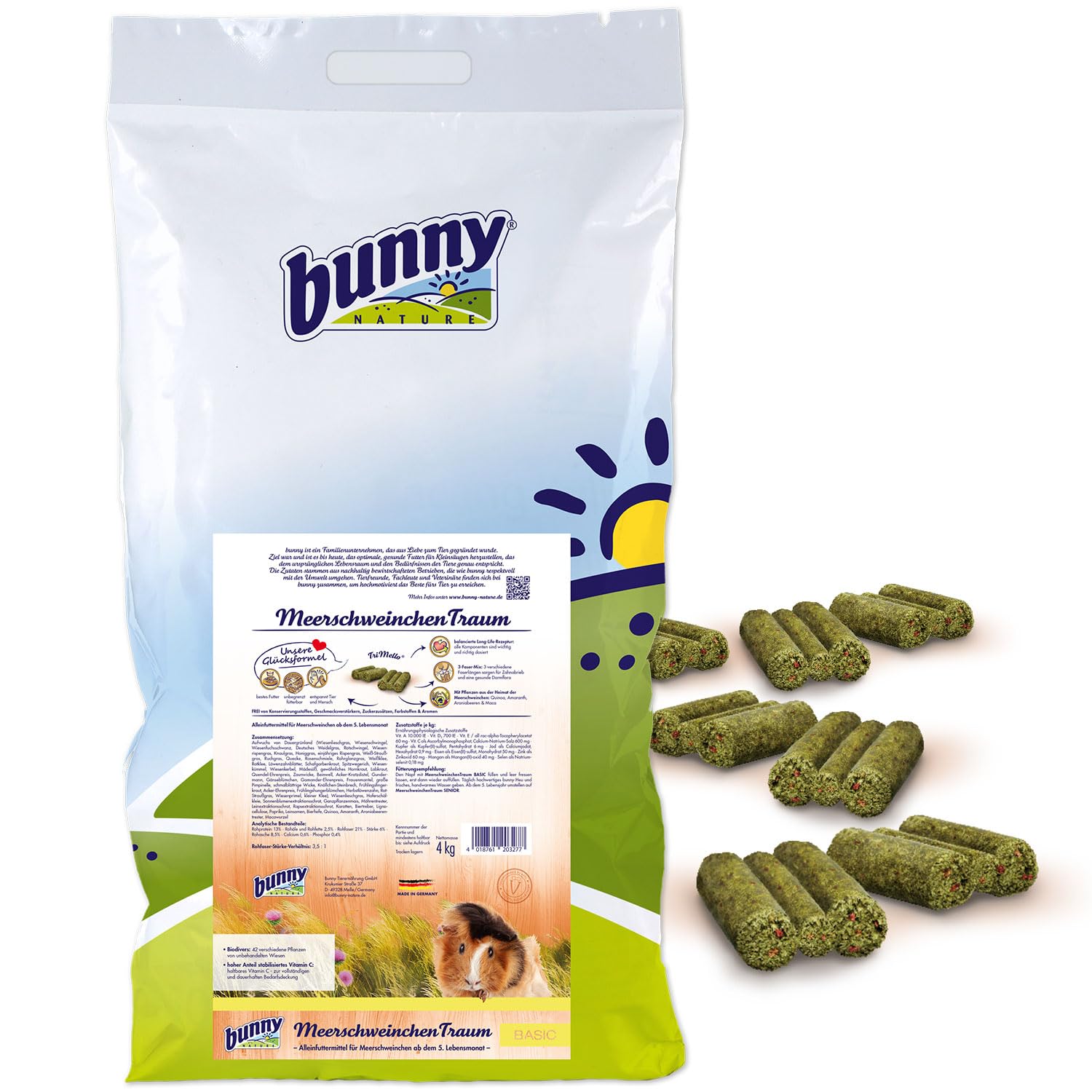 Bunny MeerschweinchenTraum Basic 4 kg
