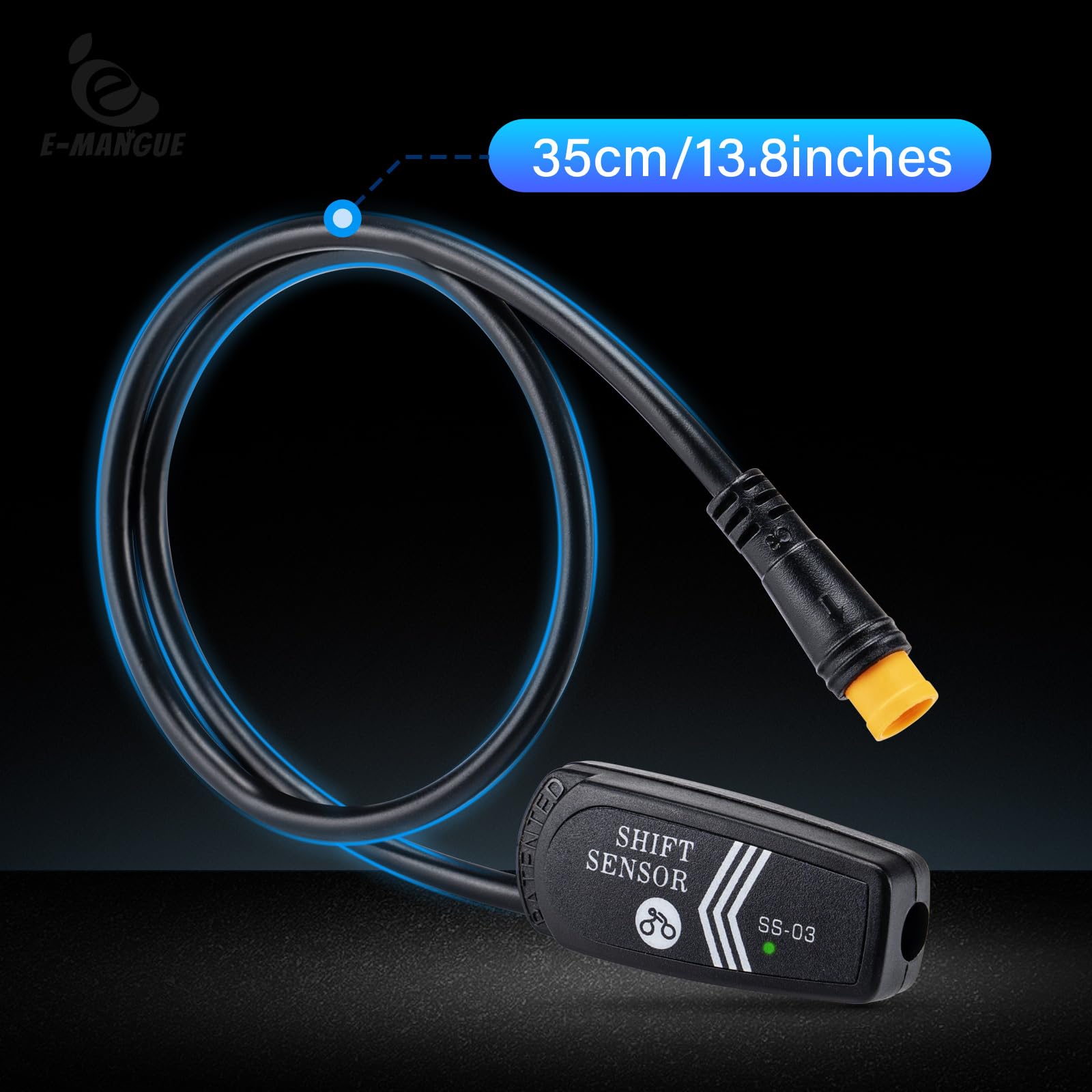 Sensore di cambio E-Mangue per bicicletta elettrica BAFANG BBS01B BBS02B BBS HD, Gear Shift per motore BAFANG, Ebike con spina a 3 pin
