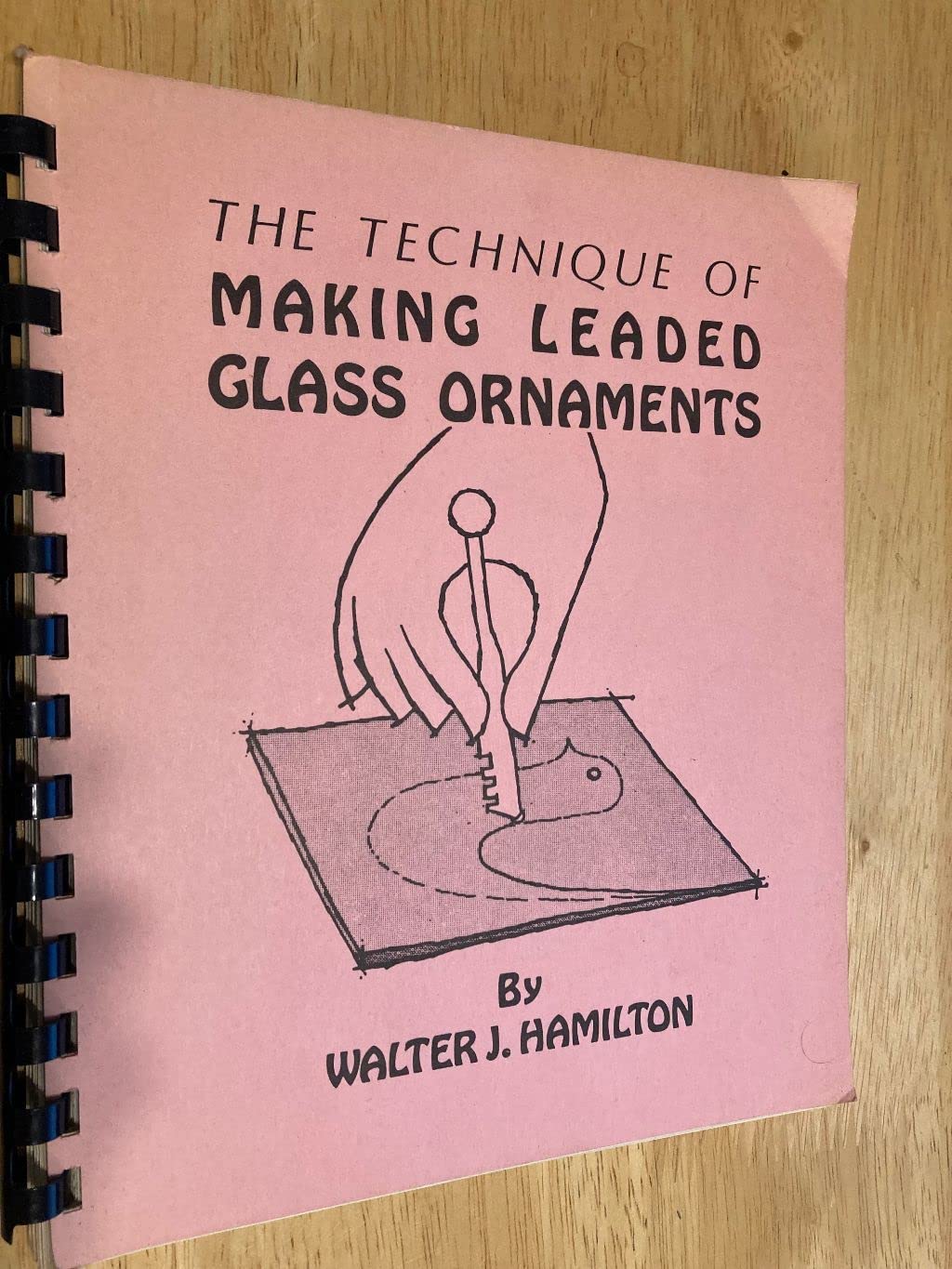 The technique of making leaded glass ornaments, Hamilton, Walter J