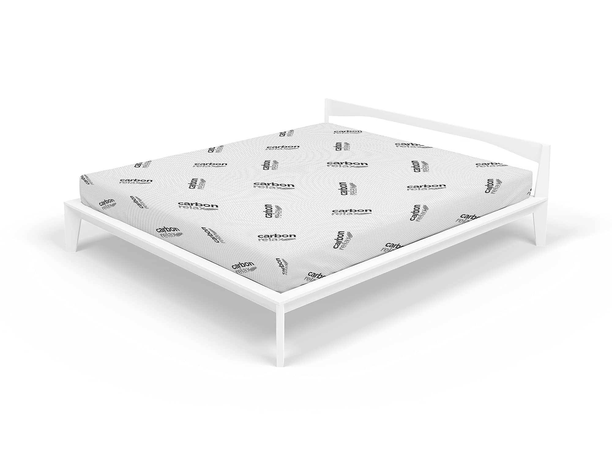 MB HOME ITALY Mattress Cover, Thermocontrol, White, Small Double 120x200 cm, Carbon, Single 90x200 cm