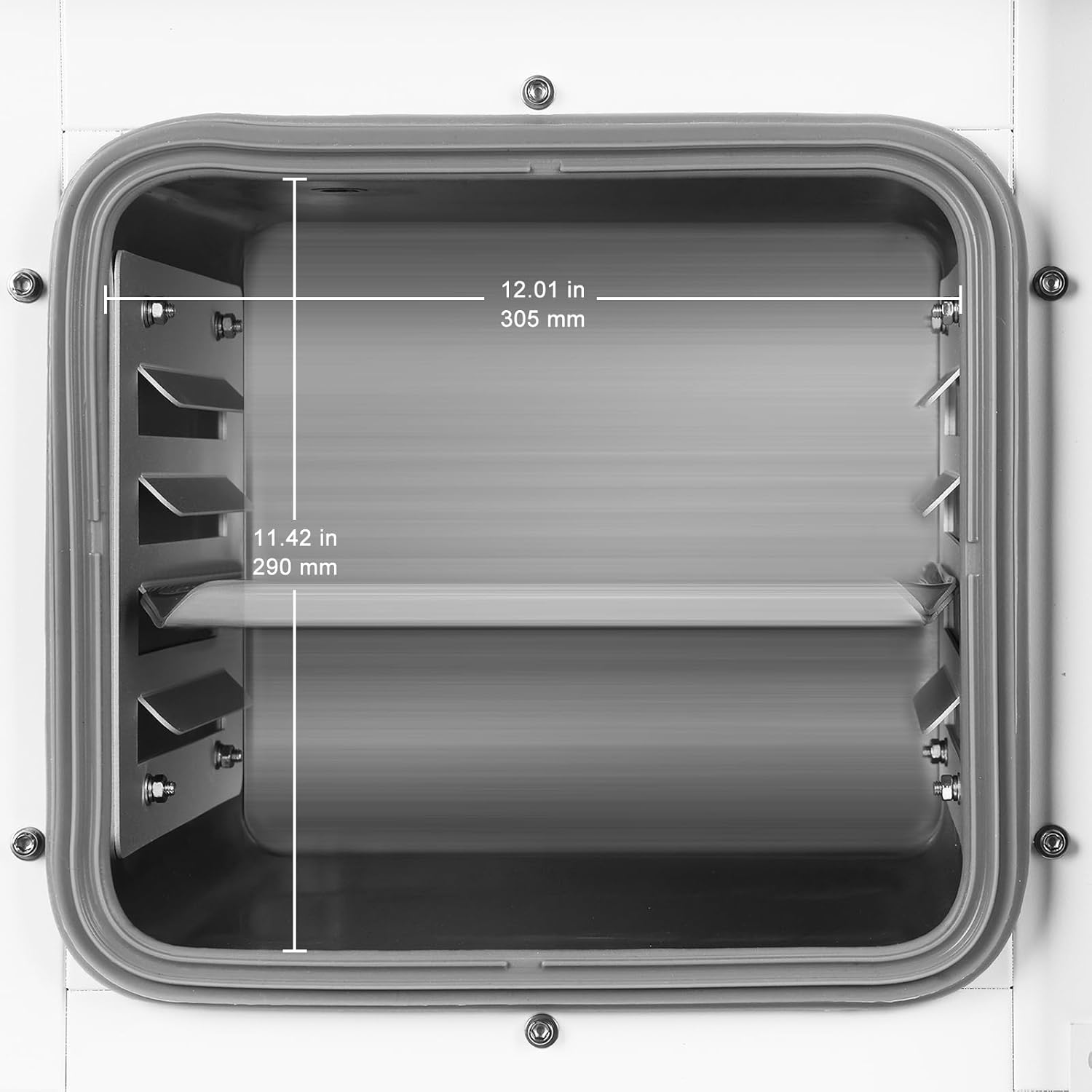 stonylab Digital Vacuum Drying Oven, 0.85 cu.ft, 110V, RT+10-250℃ for Lab Drying and Heating, with Vacuum Gauge and Digital Controller, CE Certified