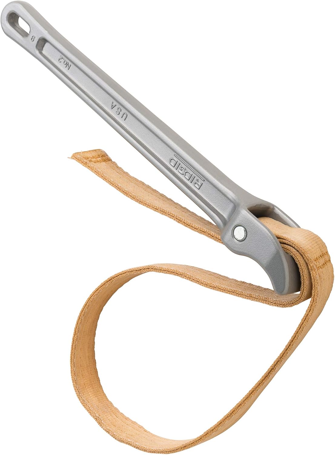 Ridgid 31345 5-1/2" Capacity Strap Wrench, 1-1/8"W Strap