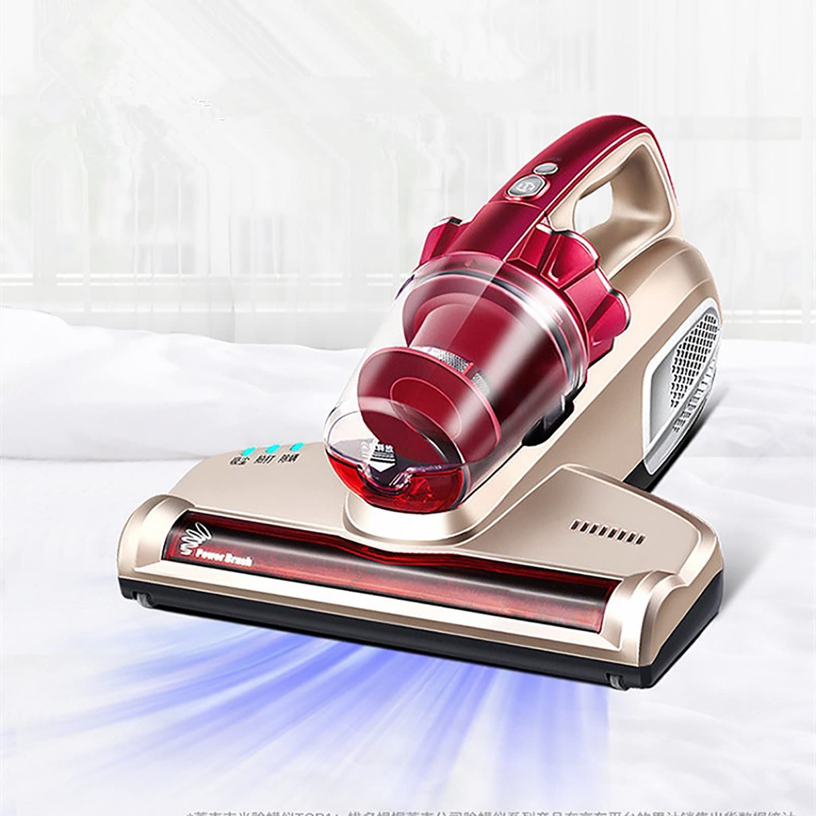 Aspirapolvere Per Materassi 13KPa Con Luce UV-C - Elimina Acari E Allergeni, Filtro HEPA 99,99% - Foto 3