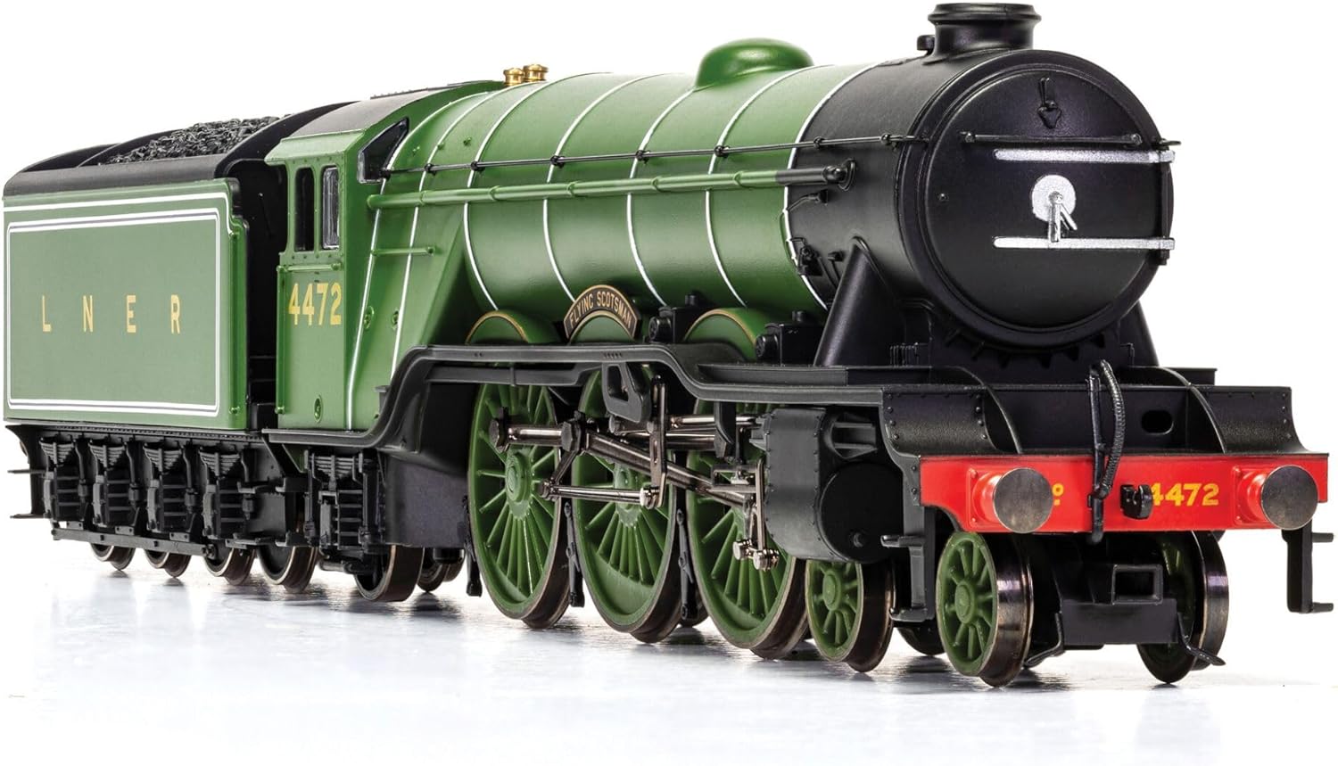 Hornby Electric Train Set - R1255M The Flying Scotsman A1Class - OO Gauge Train Starter Sets, Adult Vintage Trains, Small Hobby Model for Adults - with Tracks, MidiMat, Connecting Track, Controller