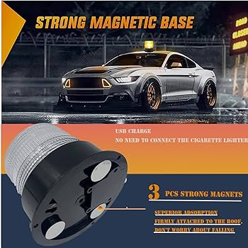 Amazon.com: TOPKU Battery LED Strobe Light, Rechargeable