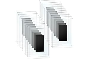 Magnetic Sign Holders 20 Pack - For Document Display, Picture Framing, Business Use & More