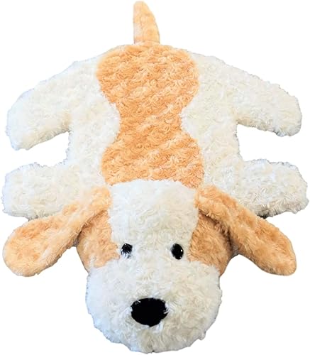 Vista 6 de Almohadilla de regazo ponderada para cachorros para niños, juguete sensorial de felpa suave para calmar, relajación y concentración, almohadilla