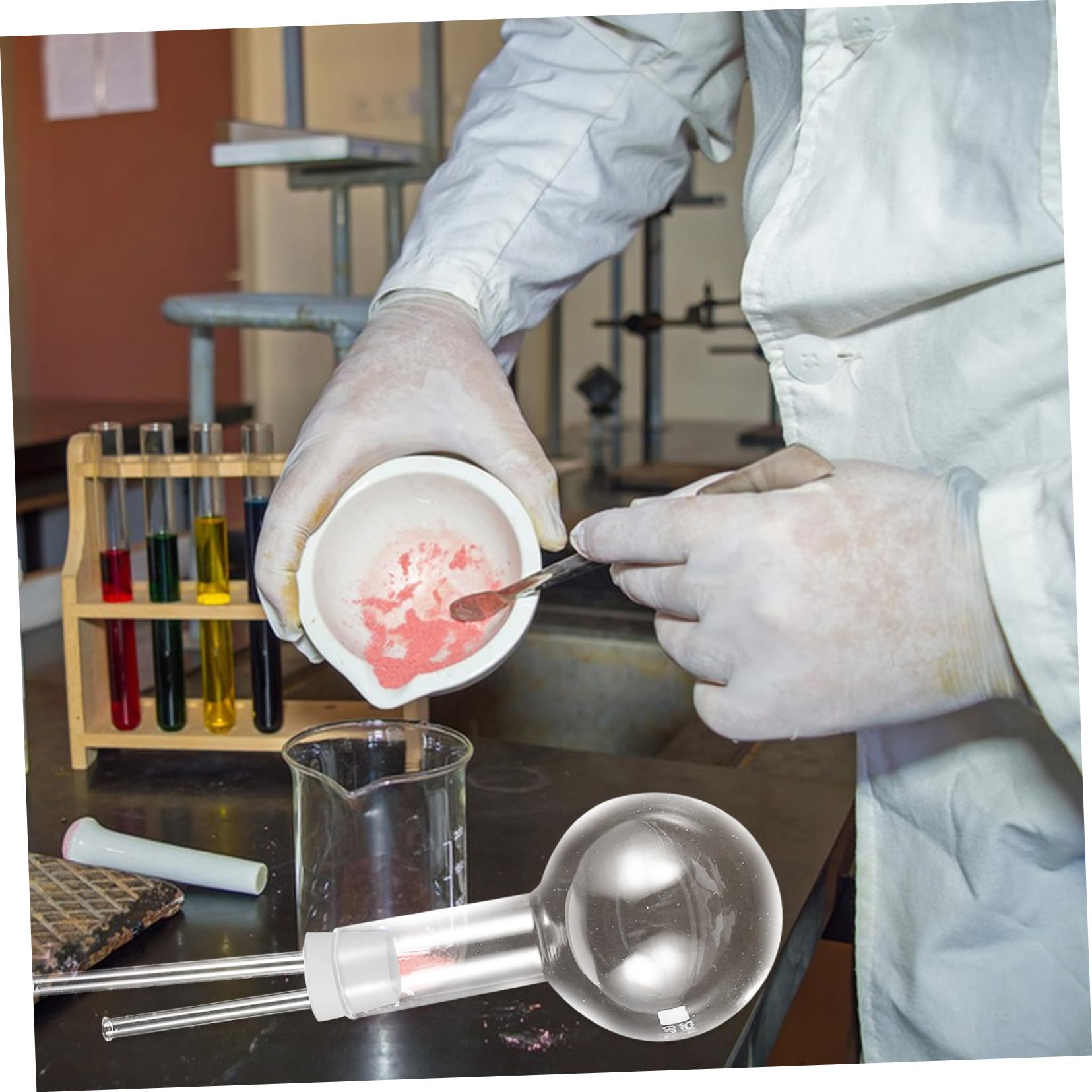 ABOOFAN 3 Juegos De Dispositivos De Demostración Química Materiales Didácticos De Ciencias Materiales De Aprendizaje Suministros Para Demostración Científica