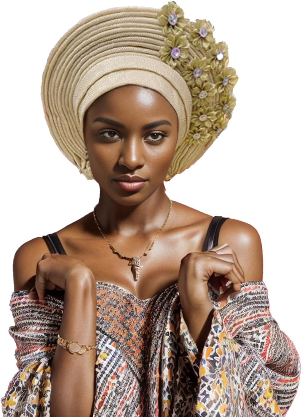 African Turban Aso Oke Gele has made handmade African Turban Hats for parties