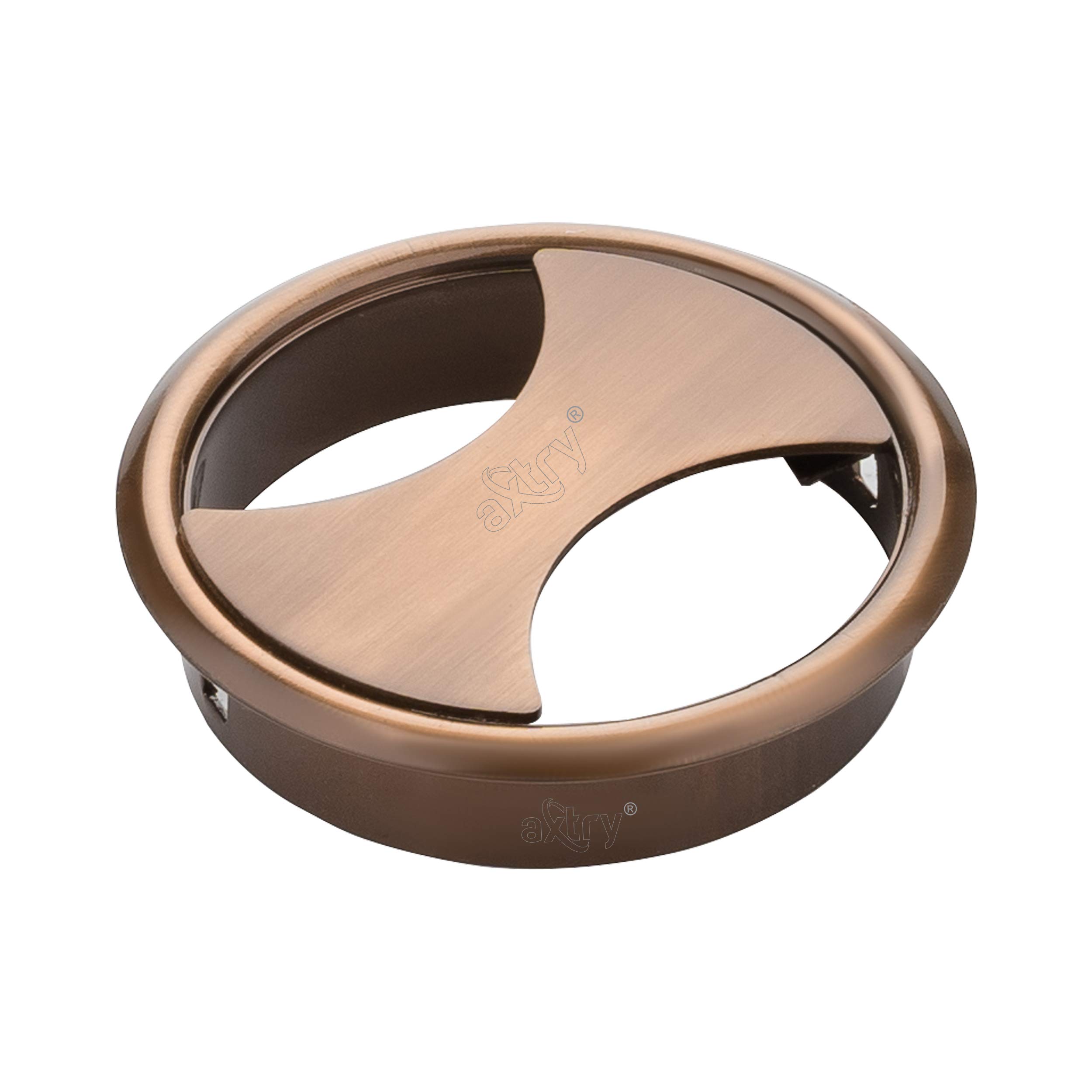 Axtry 2.5 Inch Stainless Steel Cable Manager / Cable Hole Cover Grommet / Wire Cable Organiser Manager Rose Gold Finish (Pack of 1) (B08X2N6VVS) Amazon Price History, Amazon Price Tracker