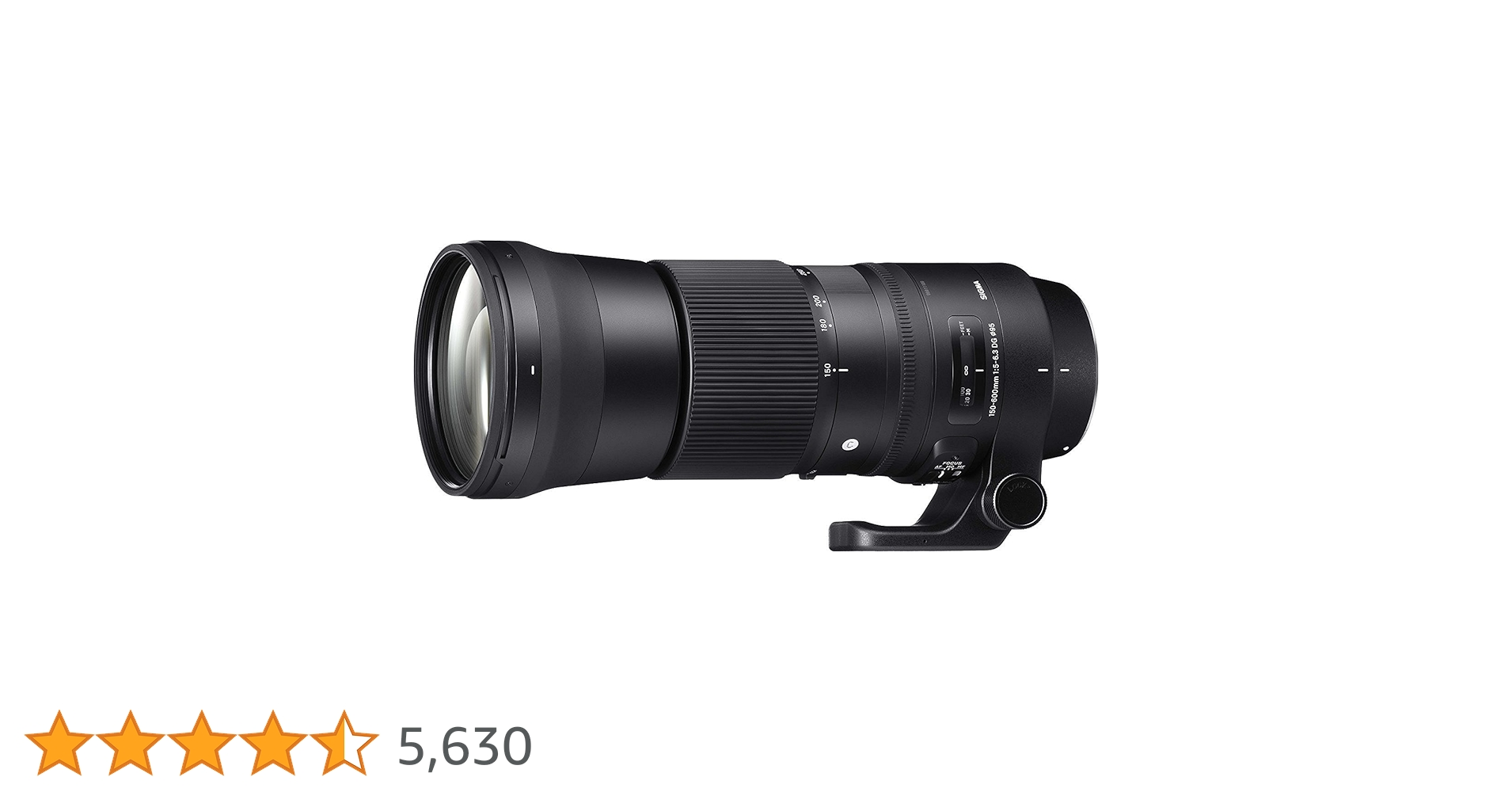 SIGMA ズームレンズ 150-600mm　テレコン付 Amazon.co.jp: シグマ(Sigma) レンズ 150-600mm F5-6.3 DG OS HSM