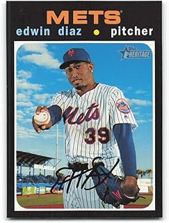 2020 Topps Heritage #323 Edwin Diaz NM-MT Mets