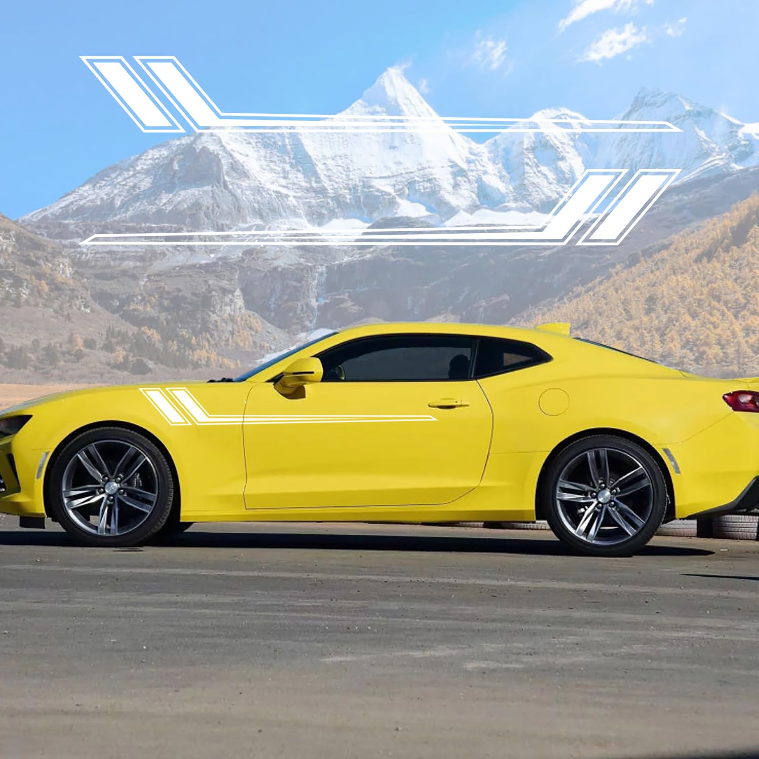Amazon.com - AUTOSTARY Vinyl Decals Car Side Decals Compatible