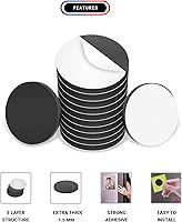 Vista 3 de Flexibles imanes 1/2 pulgada Disco Redondo Con calcomanía Respaldo – 250