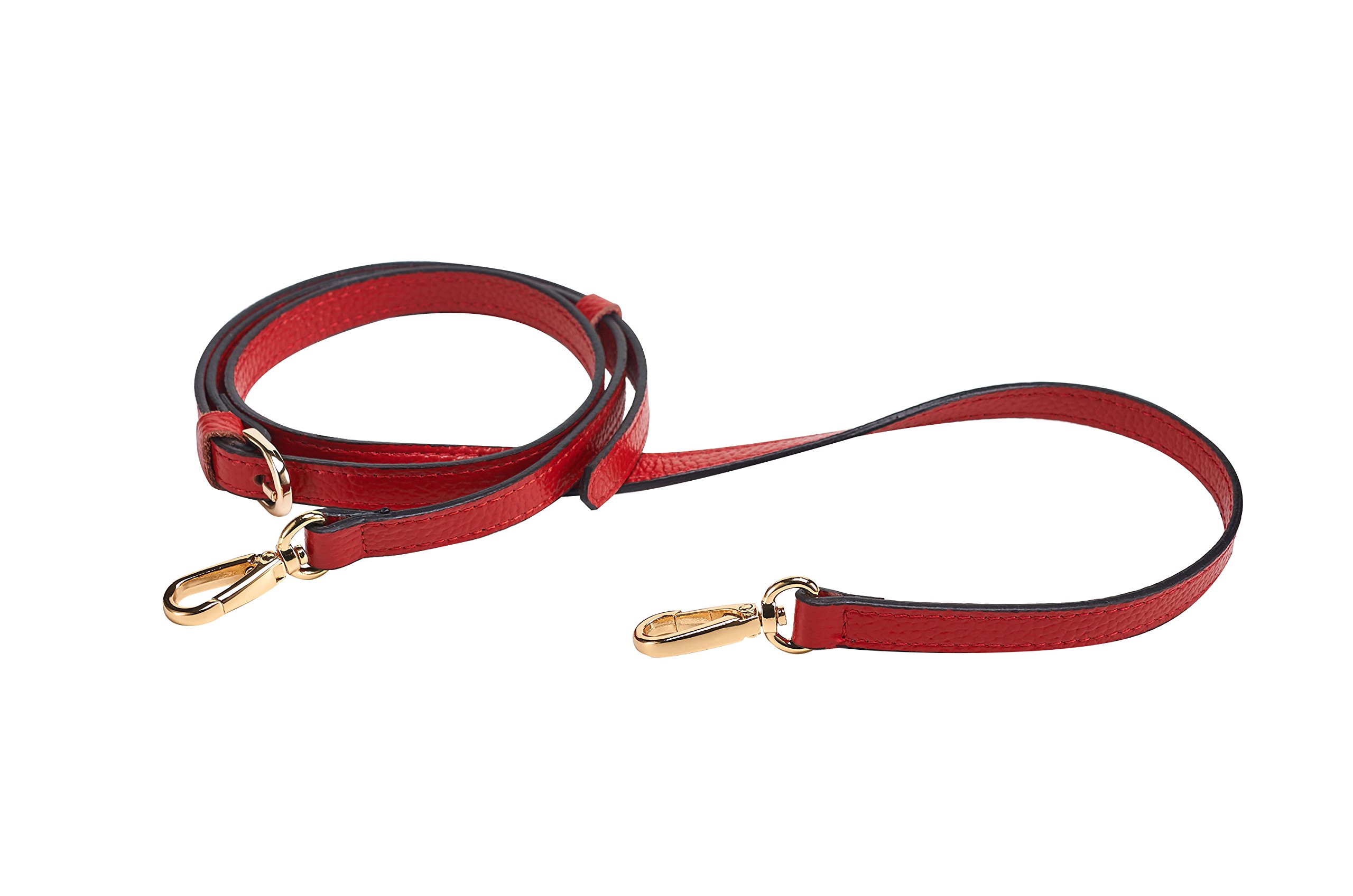 LIVE UP Full Grain Purse Strap Genuine Leather Replacement for Cross Body Bag Handbags