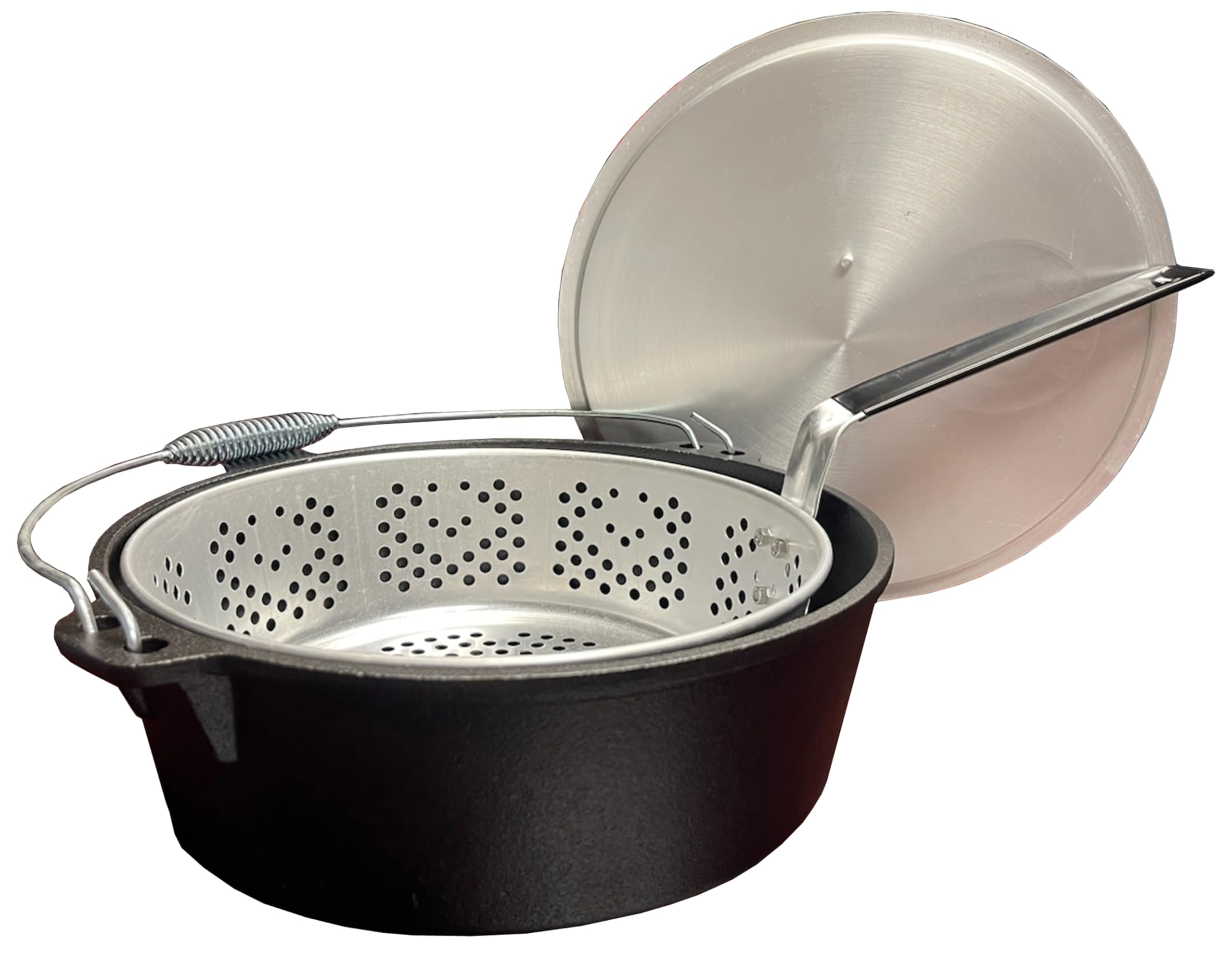 Marmite en fonte King Kooker 6-Quart pour réussir vos cuissons sans brûler les plats