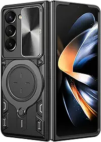 Gshield Capa Case Capinha Discovery para Samsung (Preta, Galaxy Z Fold 6)