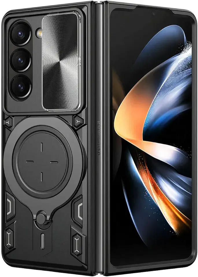 Gshield Capa Case Capinha Discovery para Samsung (Preta, Galaxy Z Fold 6)