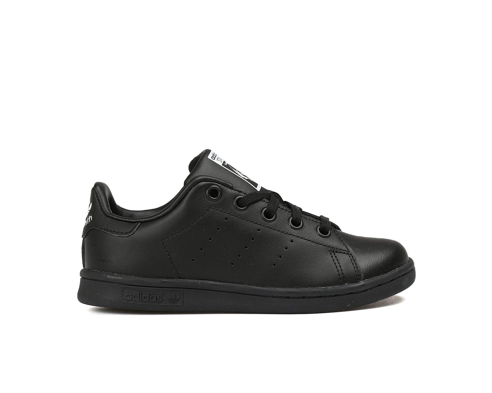 adidas Stan Smith C, Chaussures de Gymnastique Mixte Enfant, Noir (Core Black/Core Black/Core Black), 30.5 EU