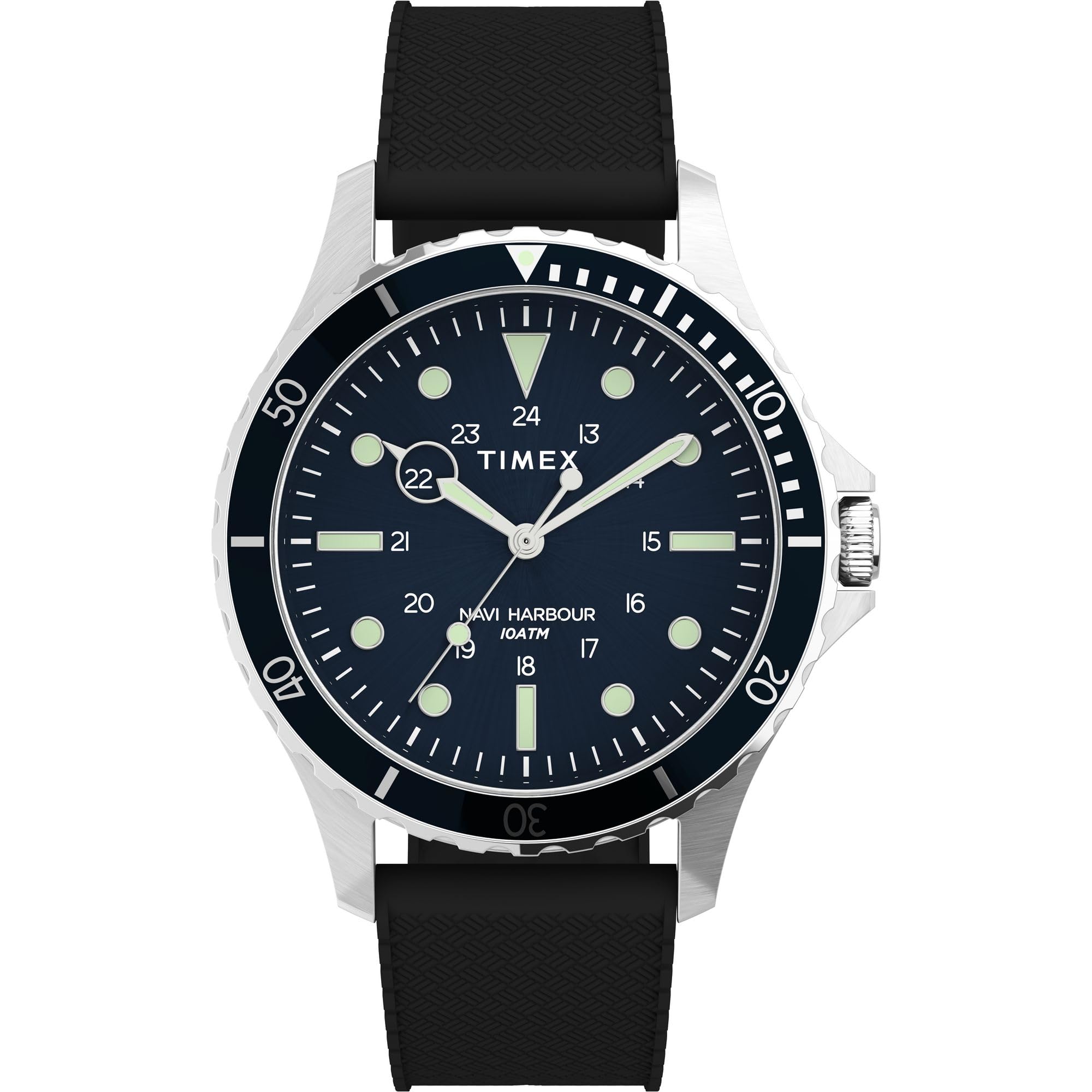 TIMEX Leather Men Blue Analog Dial Watch- Tw2U55700Uj, Bandcolor-Black (B0CQVPF2BH) Amazon Price History, Amazon Price Tracker