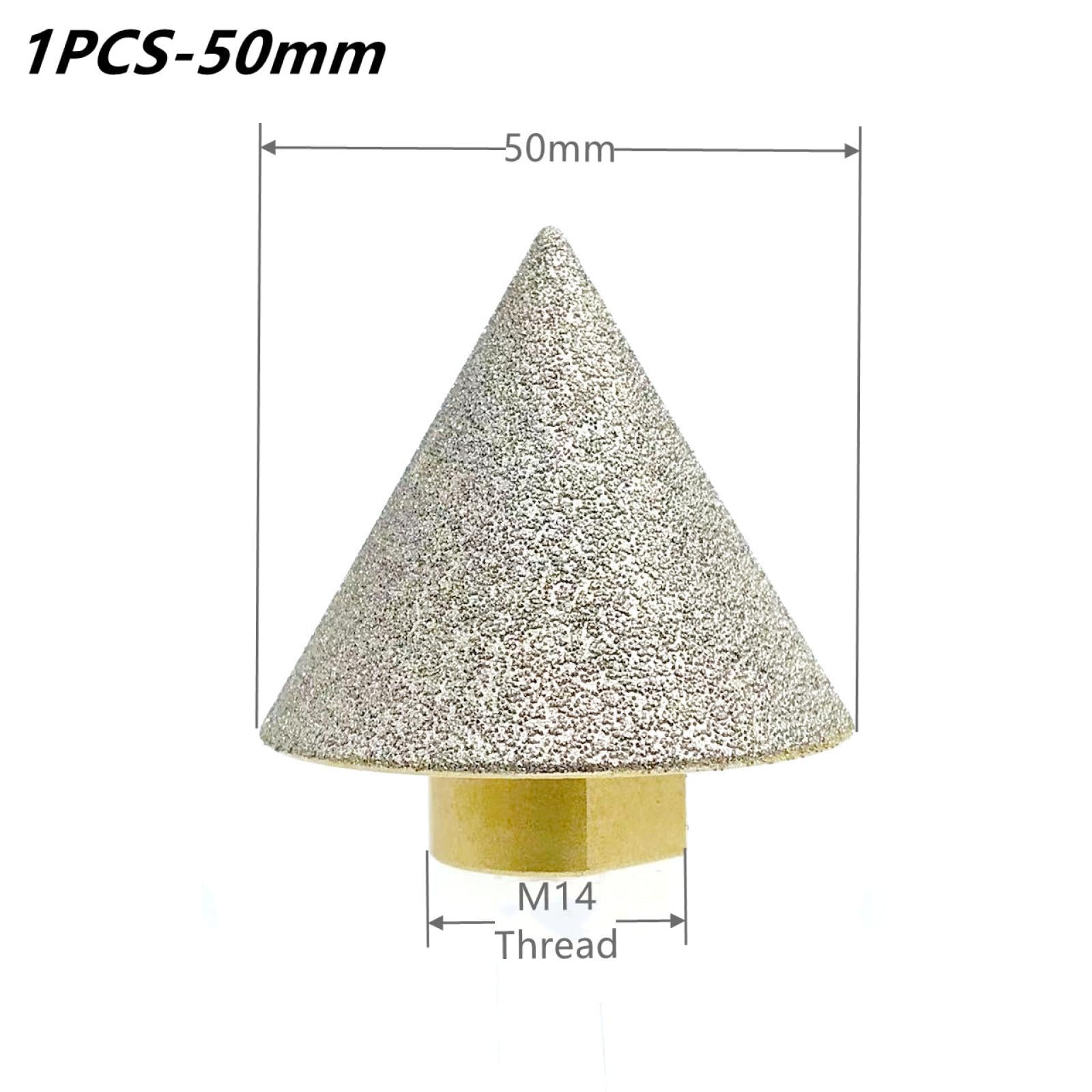 M14 Diamentowe Wiertła Fazujące Dia35-50mm Frez Do Płytek Marmurowych Piła Otworowa Do Betonu Murarskie Korony Wiercenia Narzędzia Do Pracy Budowlanej (1 szt.-50mm)