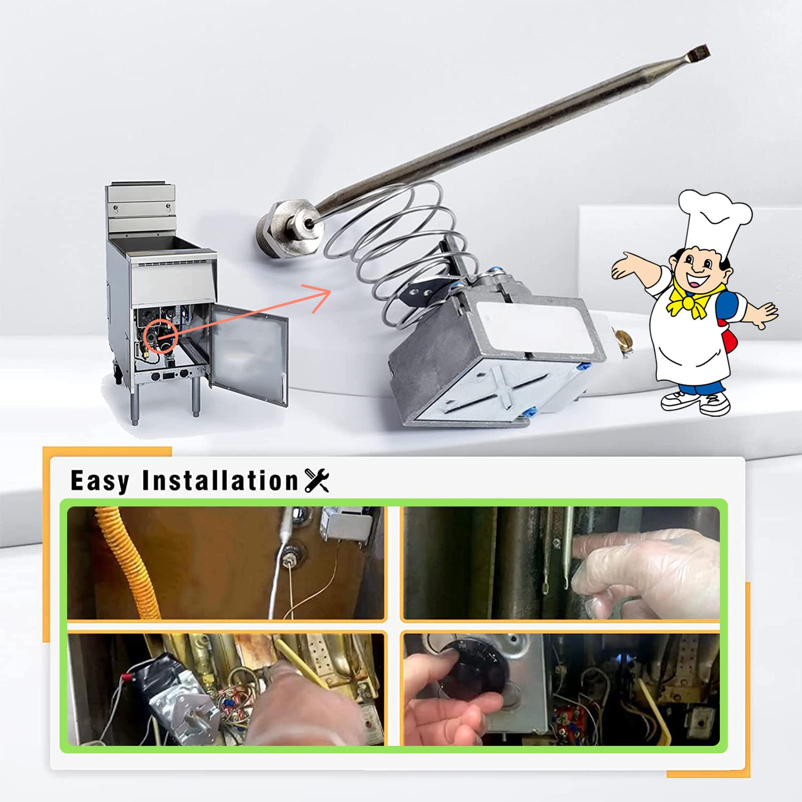 YJMKOI Deep Fryer Accessories