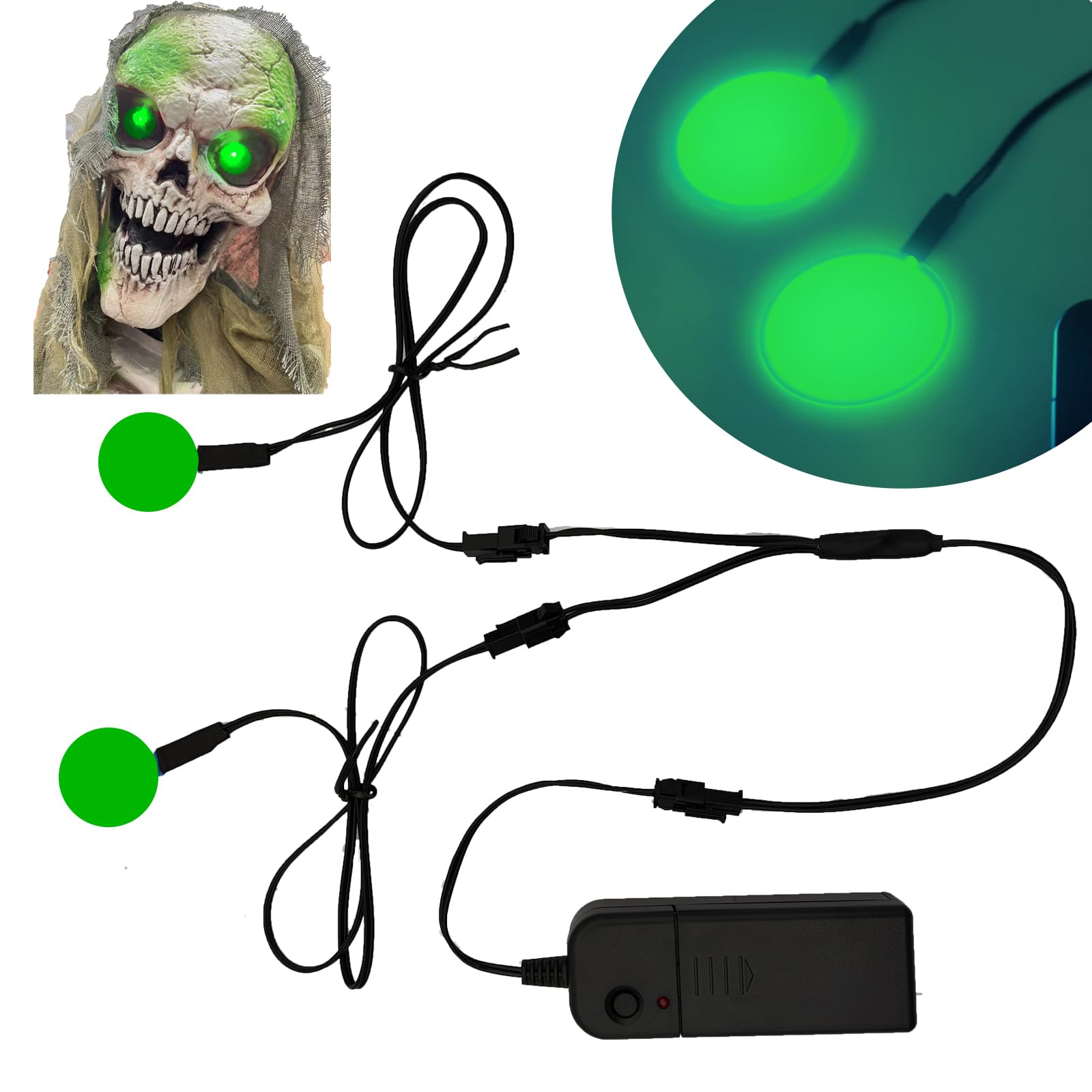 EL Panel Electroluminescent Round (30mm, Green)