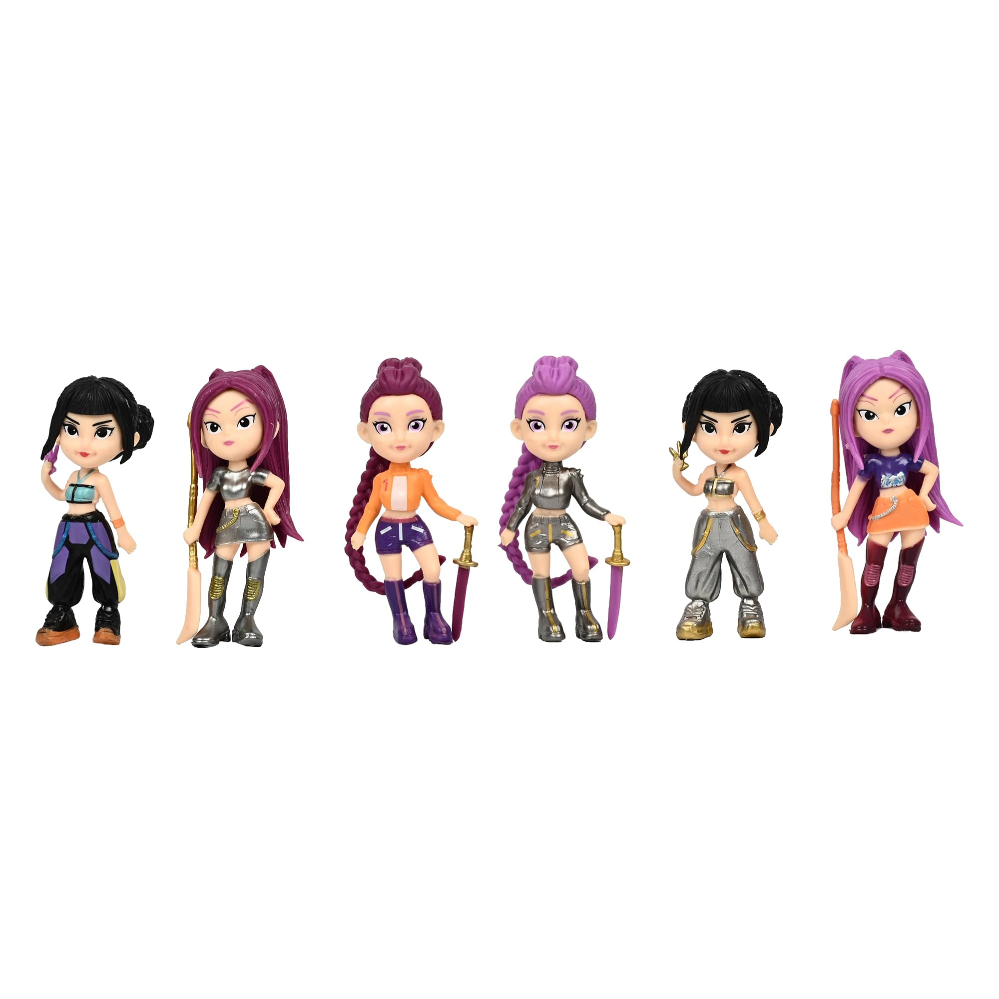 Toys Uncle Figure Pack (Kpop Demon Hunter 6 piece Set) — Amazon image 2