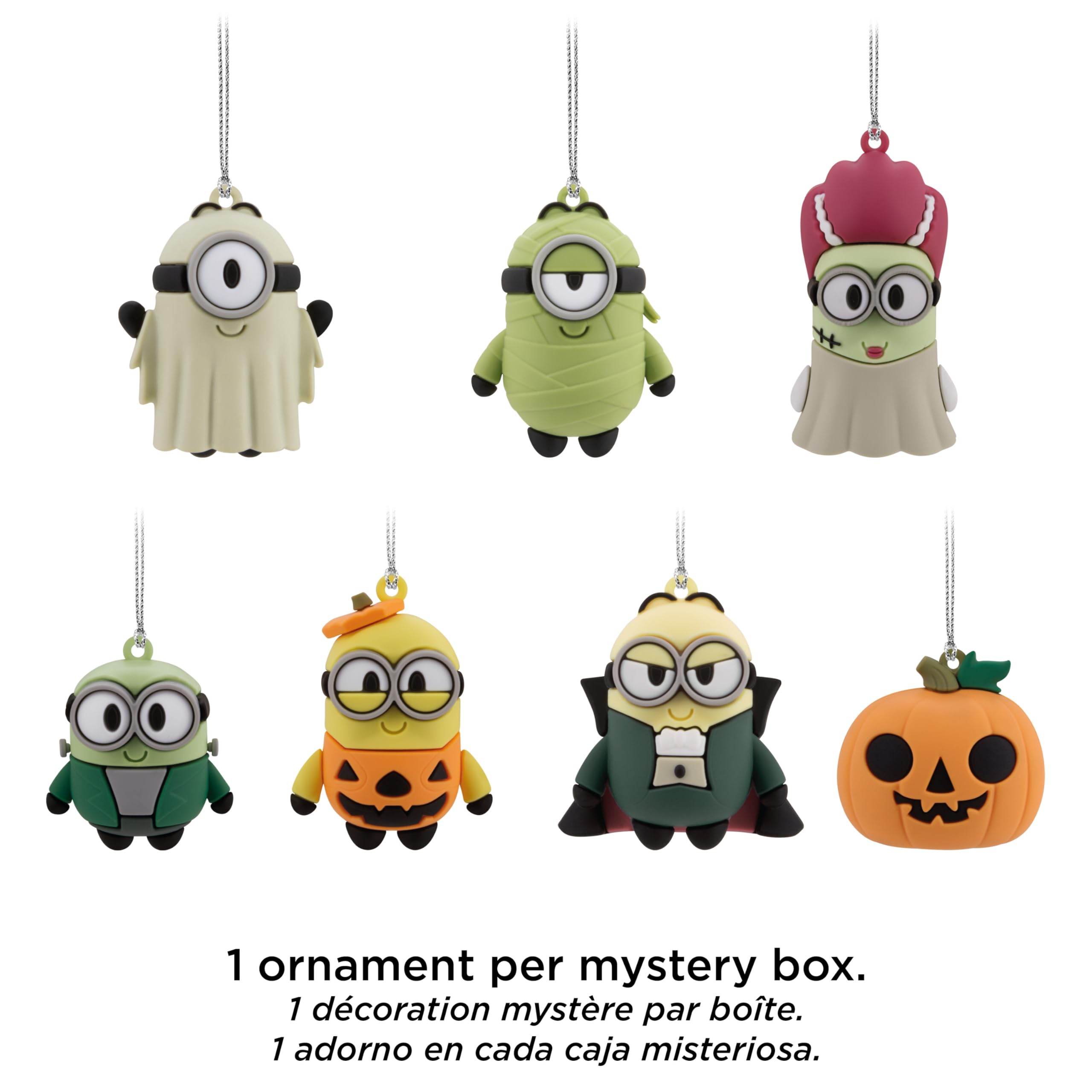 Hallmark Minions Mystery Halloween Ornaments, Set of 2