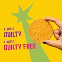 Knacks Masala Khakhra Pack | 2Min Noodle + Chilli Lemon Coin Khakhra, 6 x 30g | 119-120 Calories Per Pack | Healthy Snack Gift Box | No Palm Oil, No Maida, Not Fried | High Protein gallery image