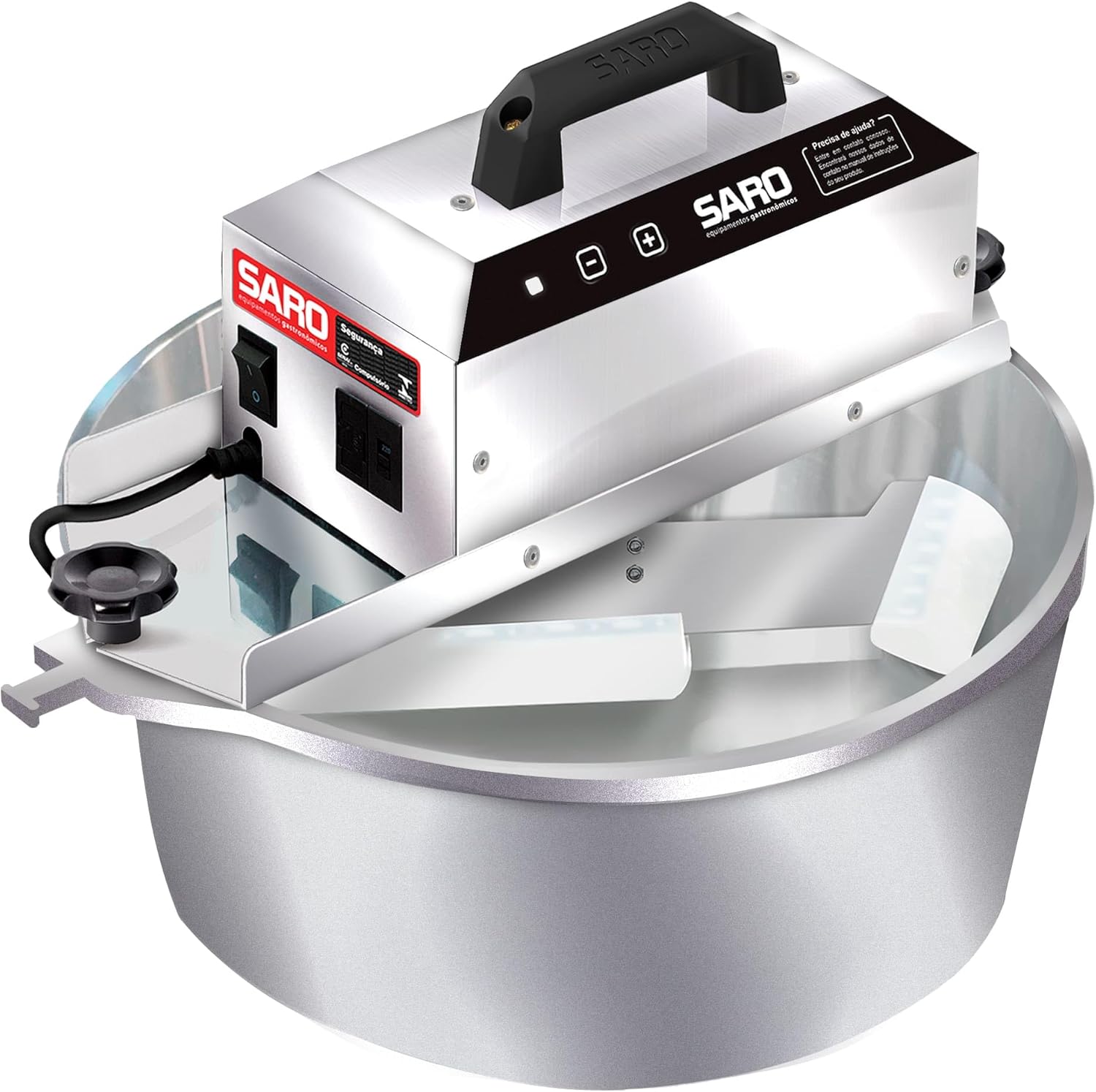 Panela De Brigadeiro Elétrica Automática 10 Litros Saro PA10... - imagem principal do produto