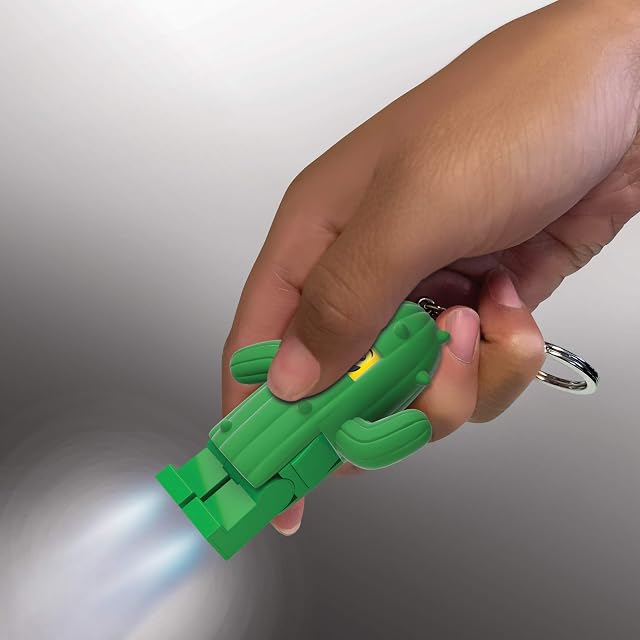 Foto 4 de 8 de Lego Iconic Niño Cactus Llavero Linterna LED Juguetes de Regalo para niños