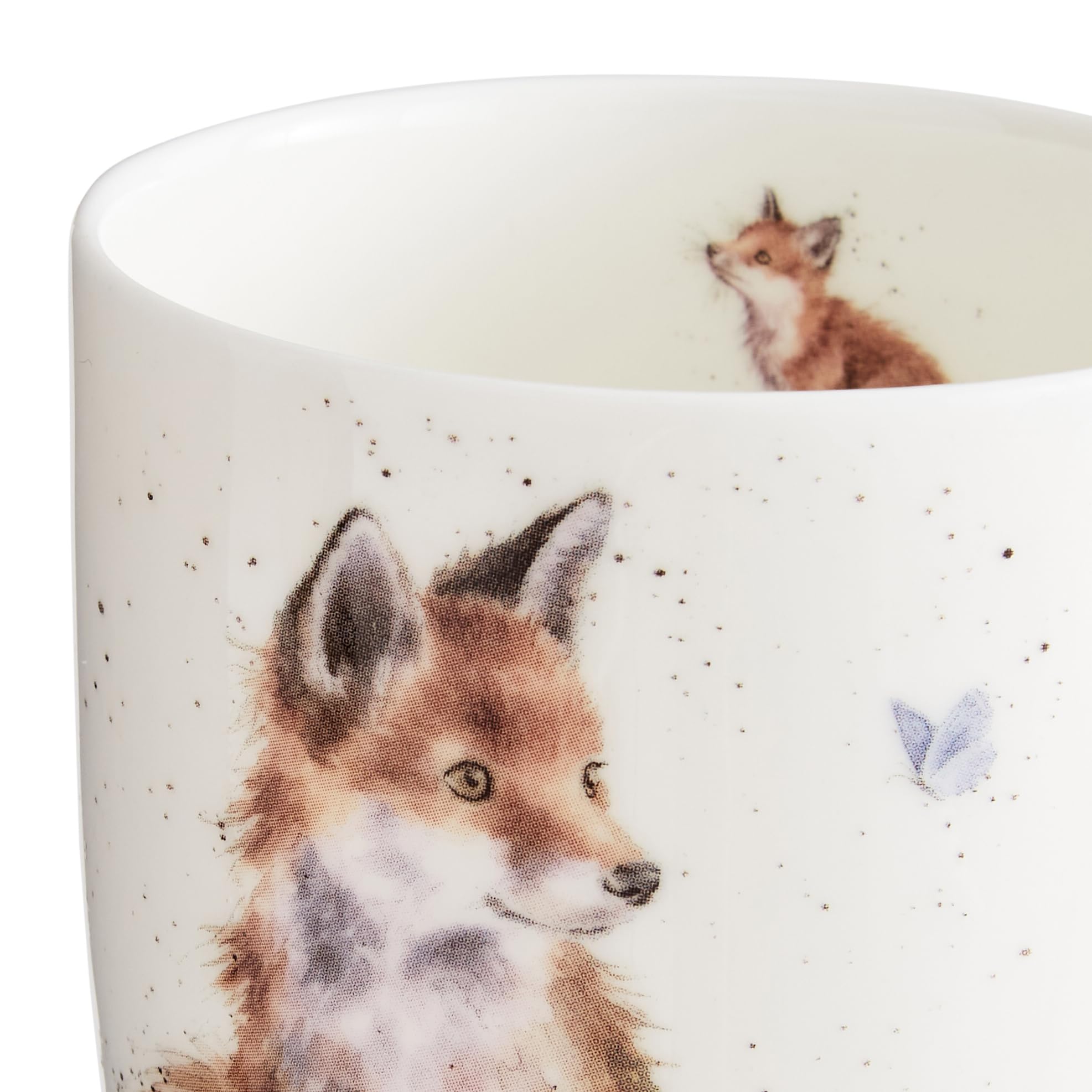 Wrendale Designs Geschenk-Set für Eltern und Kinder, Füchse, in Geschenkbox
