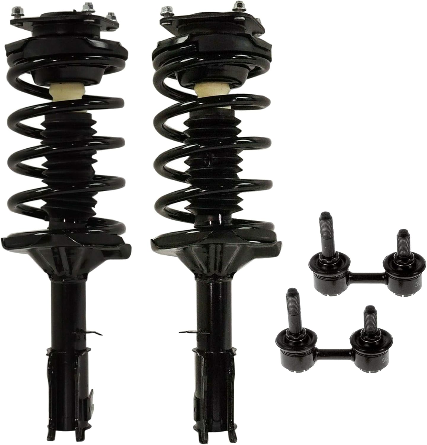 4pc Front Struts Sway Bar Links Suspension Kit