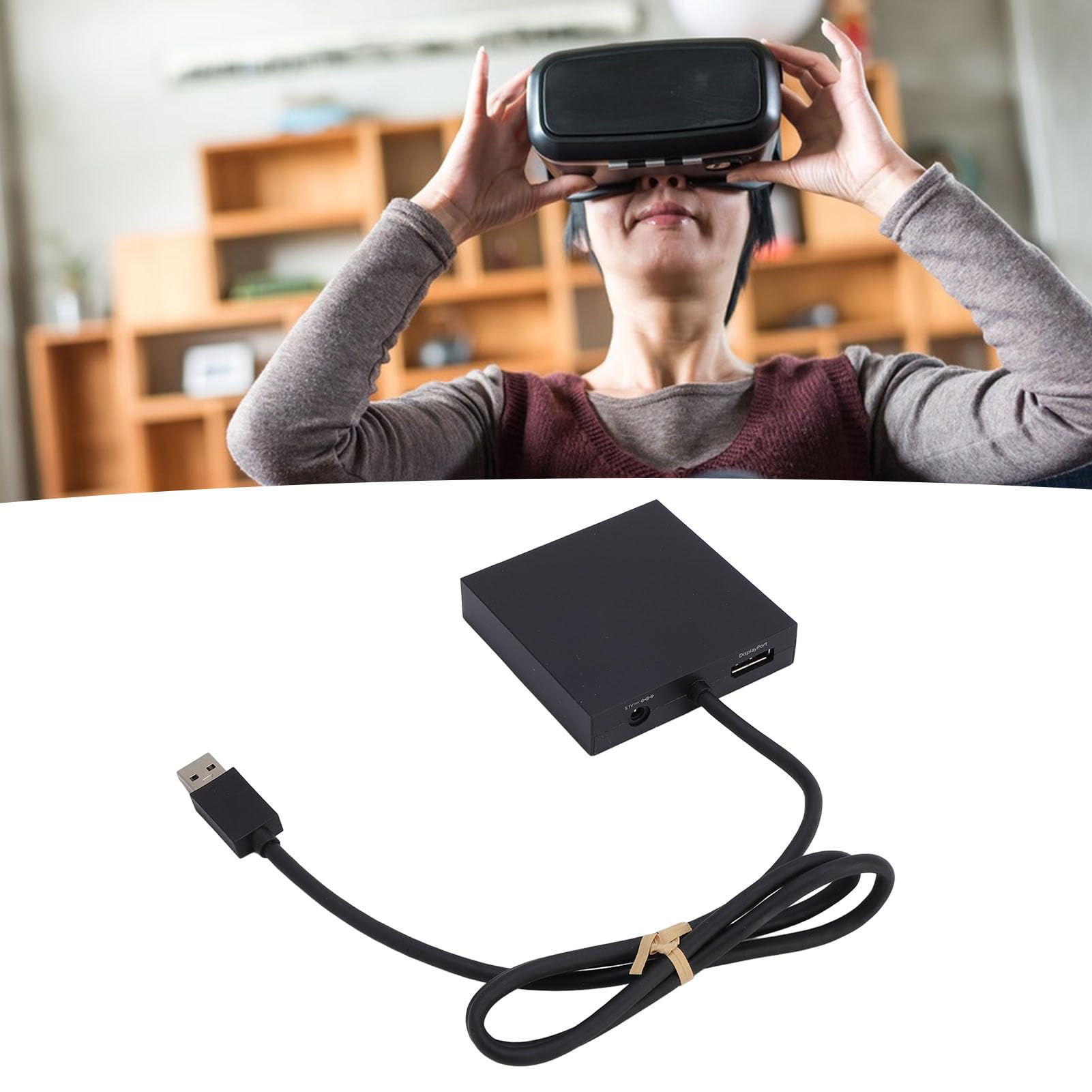 ps Adapter Zasilacz DP dla PC i VR2 Akcesoria Gier Komputerowych Rozwijaj Bibliotekę Gier