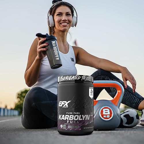Miniatura 106 de EFX Sports Karbolyn Fuel | Polvo de carbohidratos de rápida absorción | Carga de carbohidratos, energía sostenida, recuperación rápida, sin