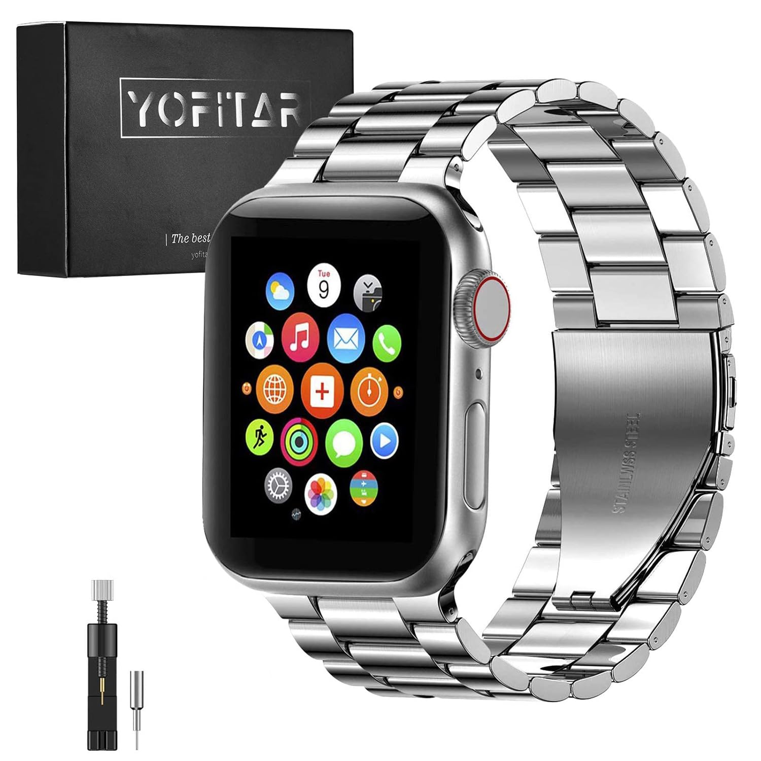 Apple Watch - 希少 Apple Watch シリーズ4 40mm セルラー ステンレス Apple Watch Series 4 40mm 44mm GPS + WiFi + Cellular Pink