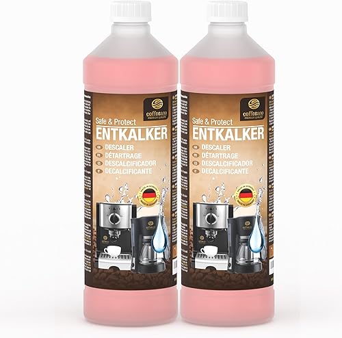 2x 750ml Détartrant pour Delonghi, Bosch, Tassimo, Krups, Philips, Dolce Gusto
