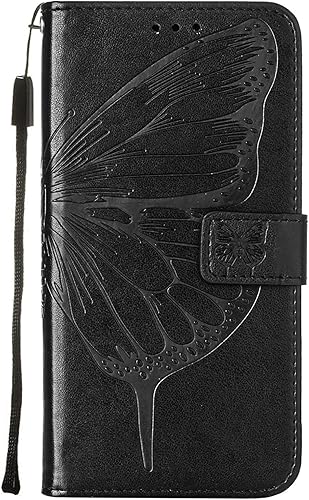 Miniatura 2 de Funda OnePlus 10 Pro 5G Butterfly Series Cuerpo Completo Cartera de Cuero Negro Cubierta Flip Hebilla Magnética Cerrar Construido Titular de la